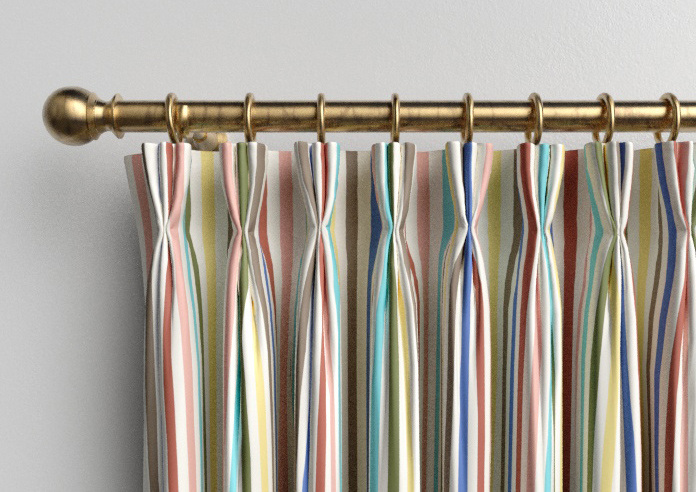 The British Stripe Co. Catherine, Bristol No.1 - Made to Measure Curtains - Image 11